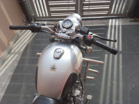 Silver Royal Enfield Classic 350