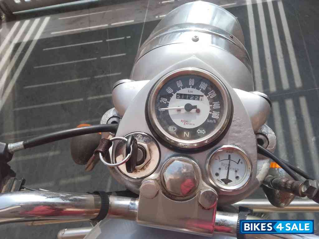 Silver Royal Enfield Classic 350