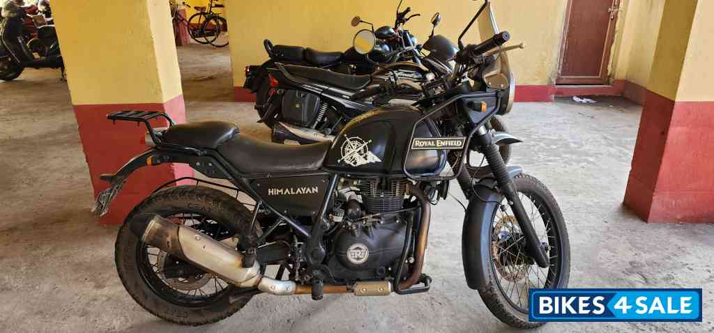Black Royal Enfield Himalayan