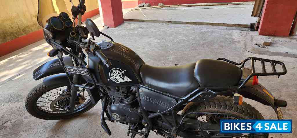 Black Royal Enfield Himalayan
