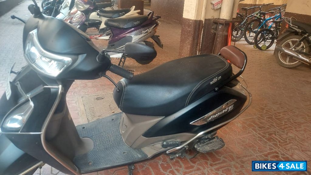 Matte Black TVS Jupiter ZX SmartXonnect