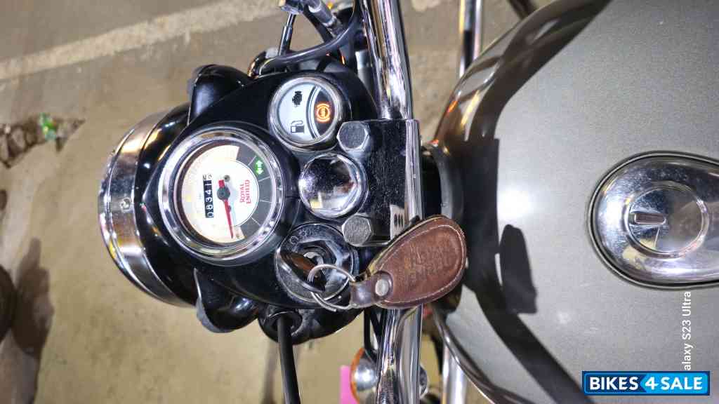 Gun Metal Gray Royal Enfield Classic 350 Dual Channel BS6