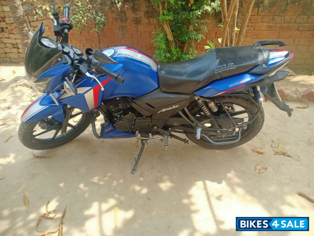 Blue TVS Apache RTR 160 BS VI Blue TVS Apache RTR 160 BS VI