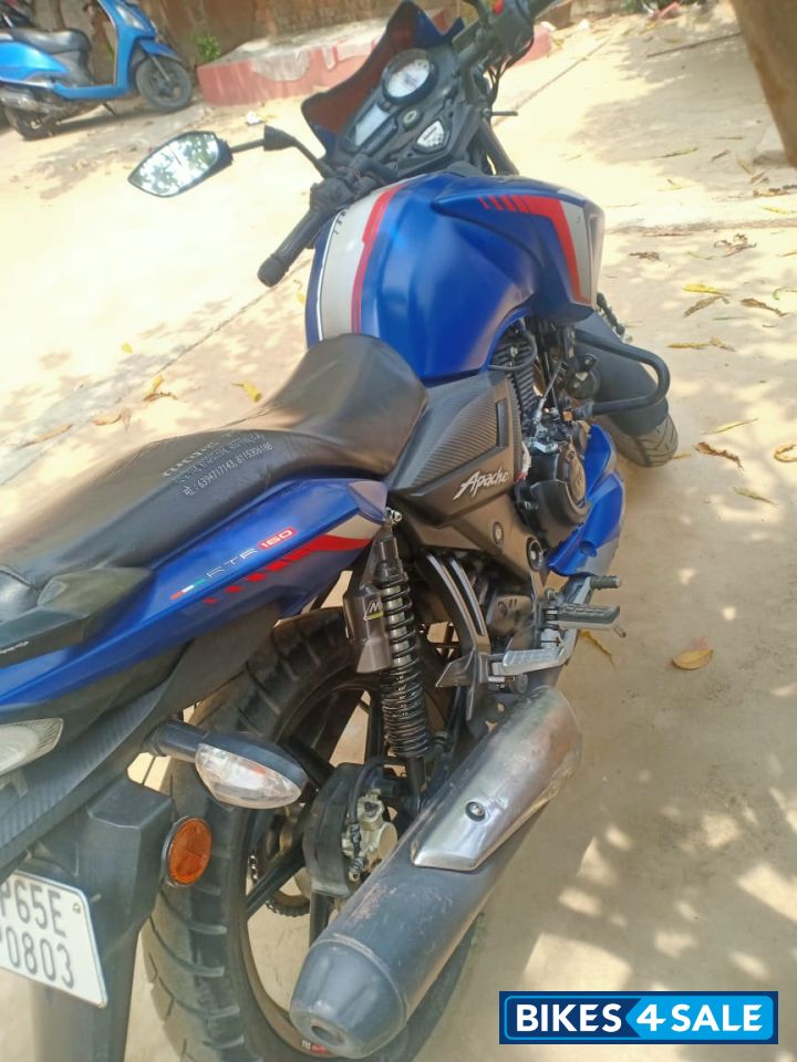 Blue TVS Apache RTR 160 BS VI Blue TVS Apache RTR 160 BS VI