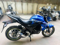 Suzuki Triton Blue Suzuki Gixxer SP