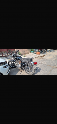 Black Royal Enfield Bullet Electra