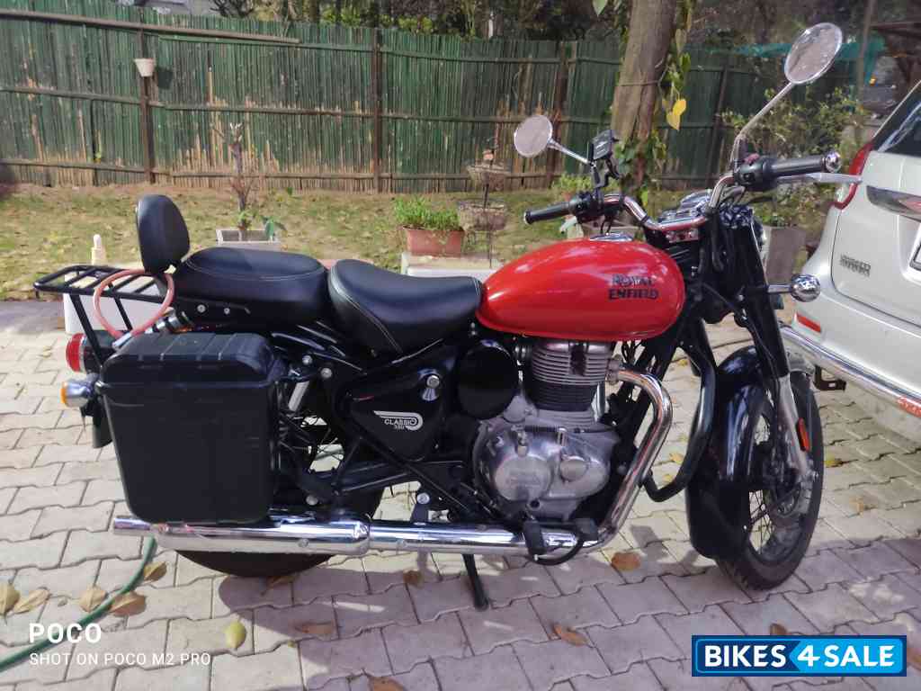Red Royal Enfield Classic 350 Redditch Red