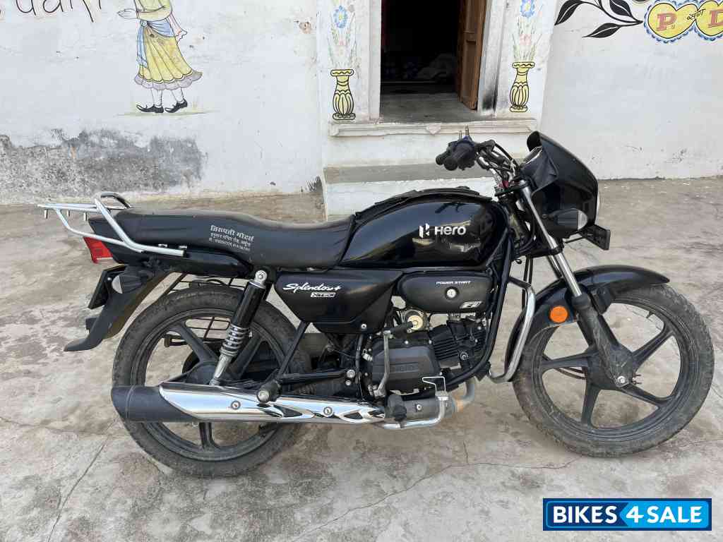 Black And Accent Hero Splendor Plus Xtec