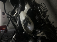 White Bajaj Avenger Street 220