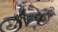 Metallic Grey Royal Enfield Bullet Standard 350