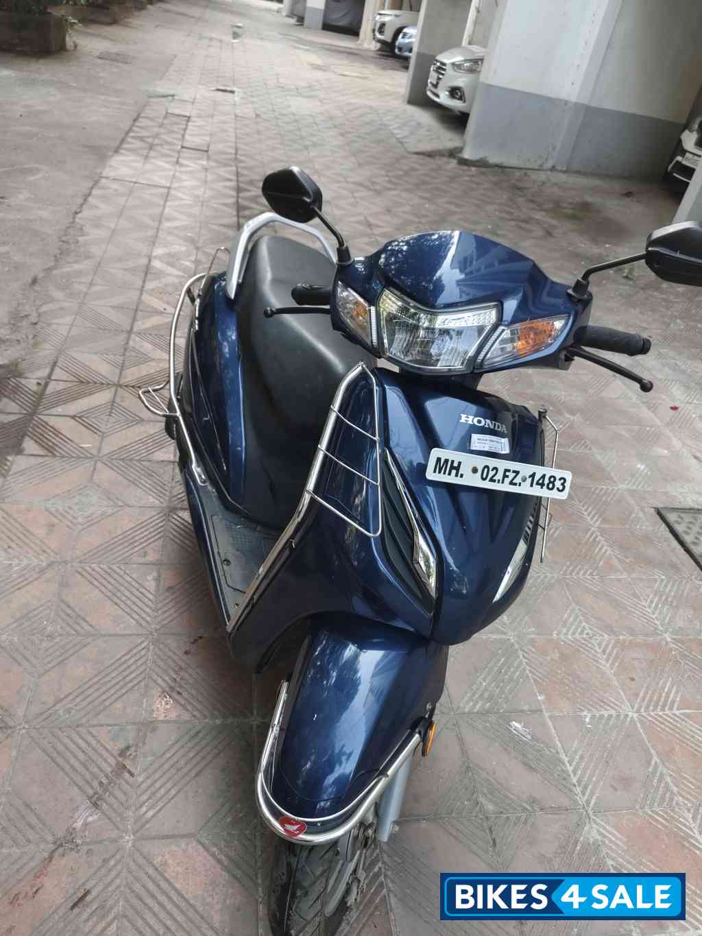 Metallic Blue Honda Activa DLX Limited Edition