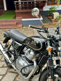 Black Royal Enfield Interceptor 650 Twin