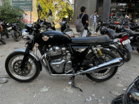 Black Royal Enfield Interceptor 650 Twin