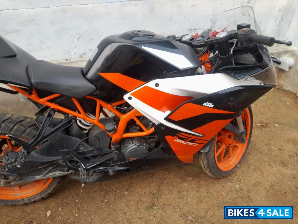 Orange N Black KTM RC 200