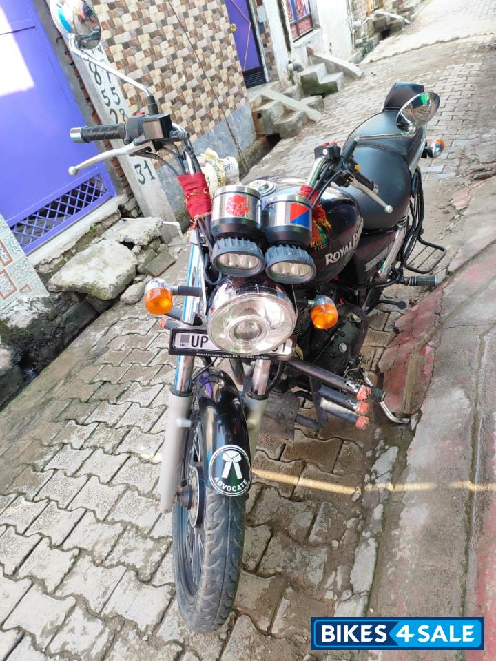 Black Royal Enfield Thunderbird TwinSpark 350