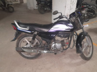 Black With Blue Stickers Hero HF Deluxe