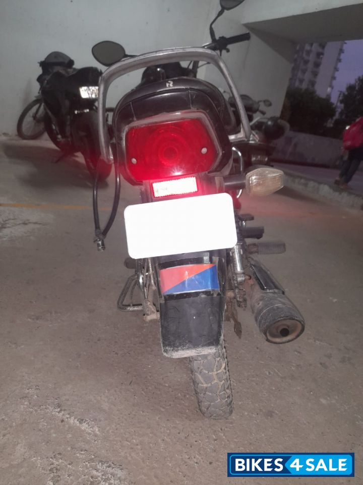 Black With Blue Stickers Hero HF Deluxe