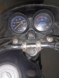 Black With Blue Stickers Hero HF Deluxe