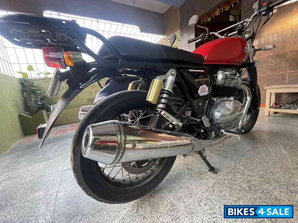 Ravishing Red Royal Enfield Interceptor 650 Twin