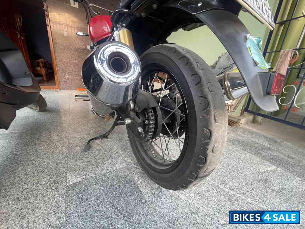 Ravishing Red Royal Enfield Interceptor 650 Twin