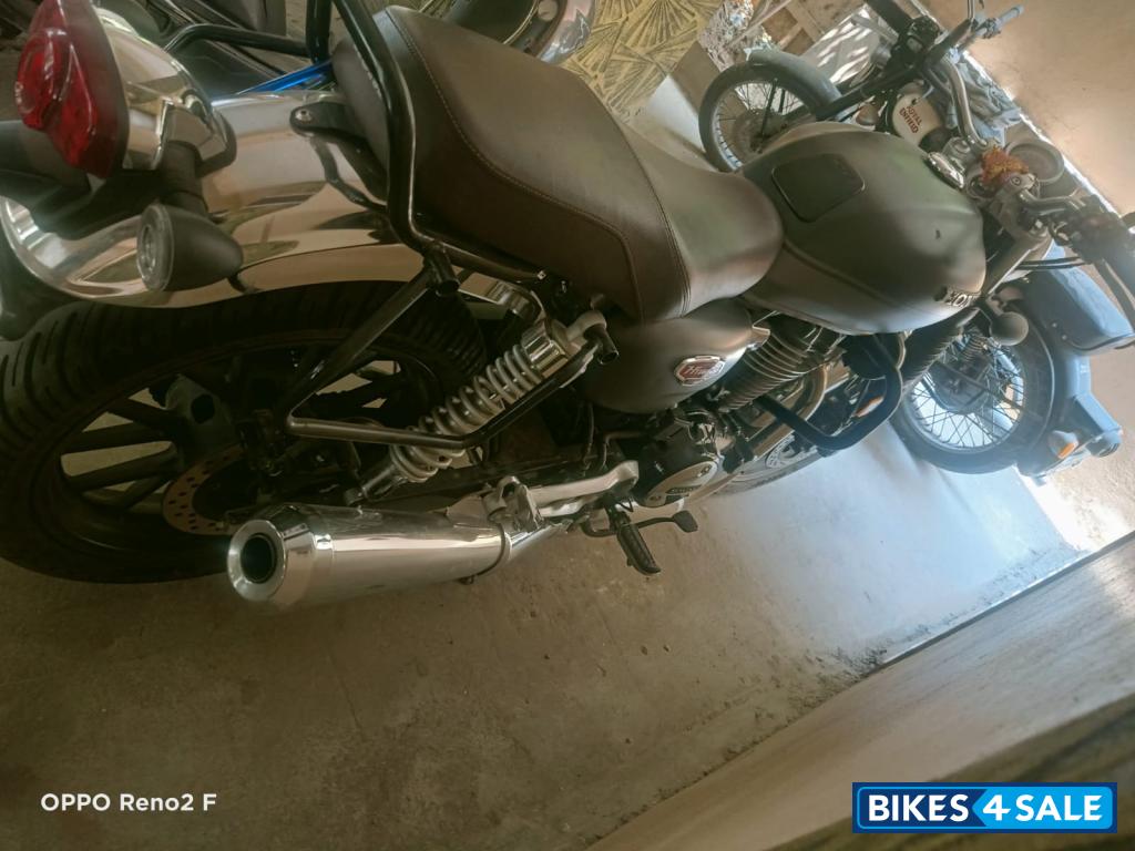 Mat Steel Black Meta Honda Hness CB350 DLX Pro