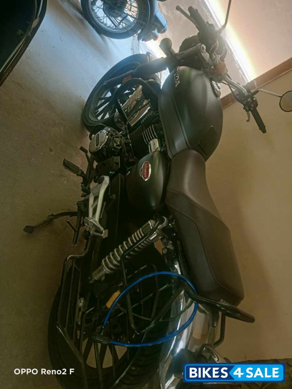 Mat Steel Black Meta Honda Hness CB350 DLX Pro