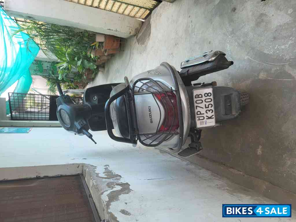Silver Suzuki Access 125