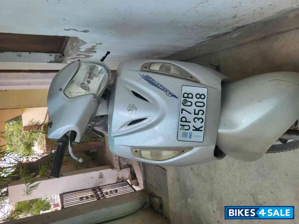 Silver Suzuki Access 125