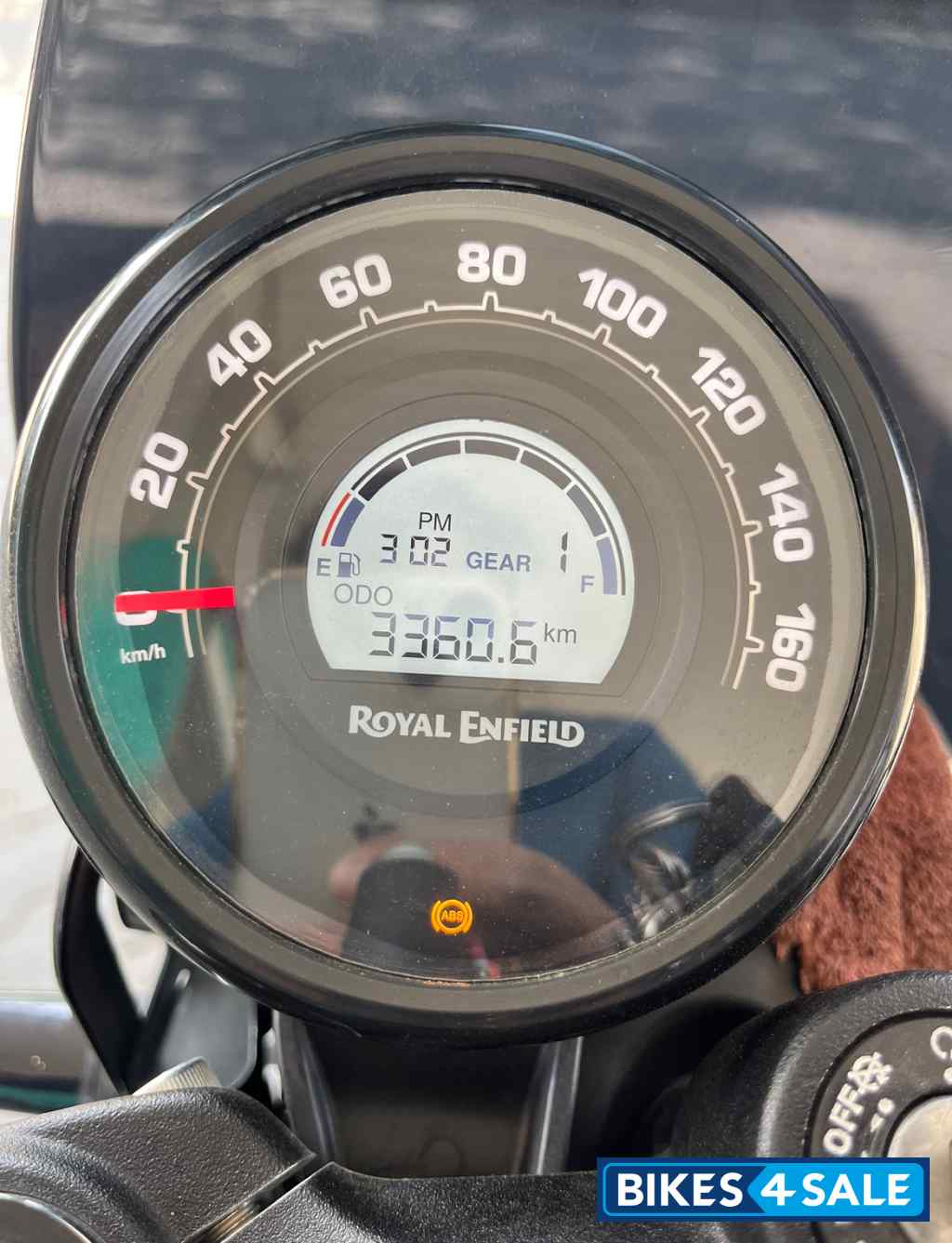 Rebel Blue Royal Enfield Hunter 350 Metro