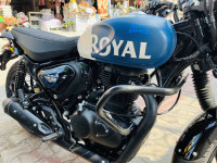 Rebel Blue Royal Enfield Hunter 350 Metro
