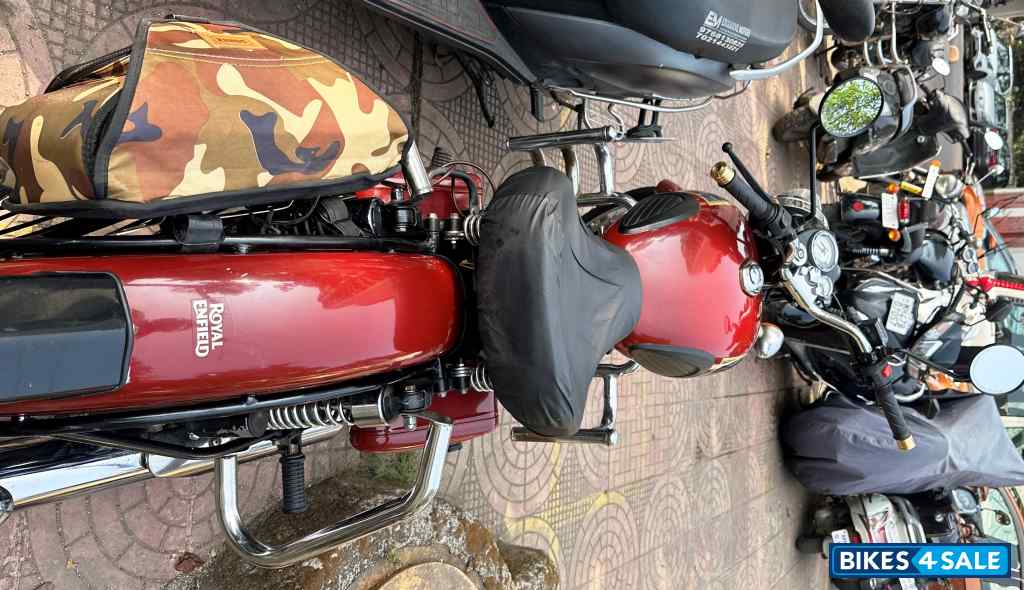 Chestnut Red Royal Enfield Classic 350