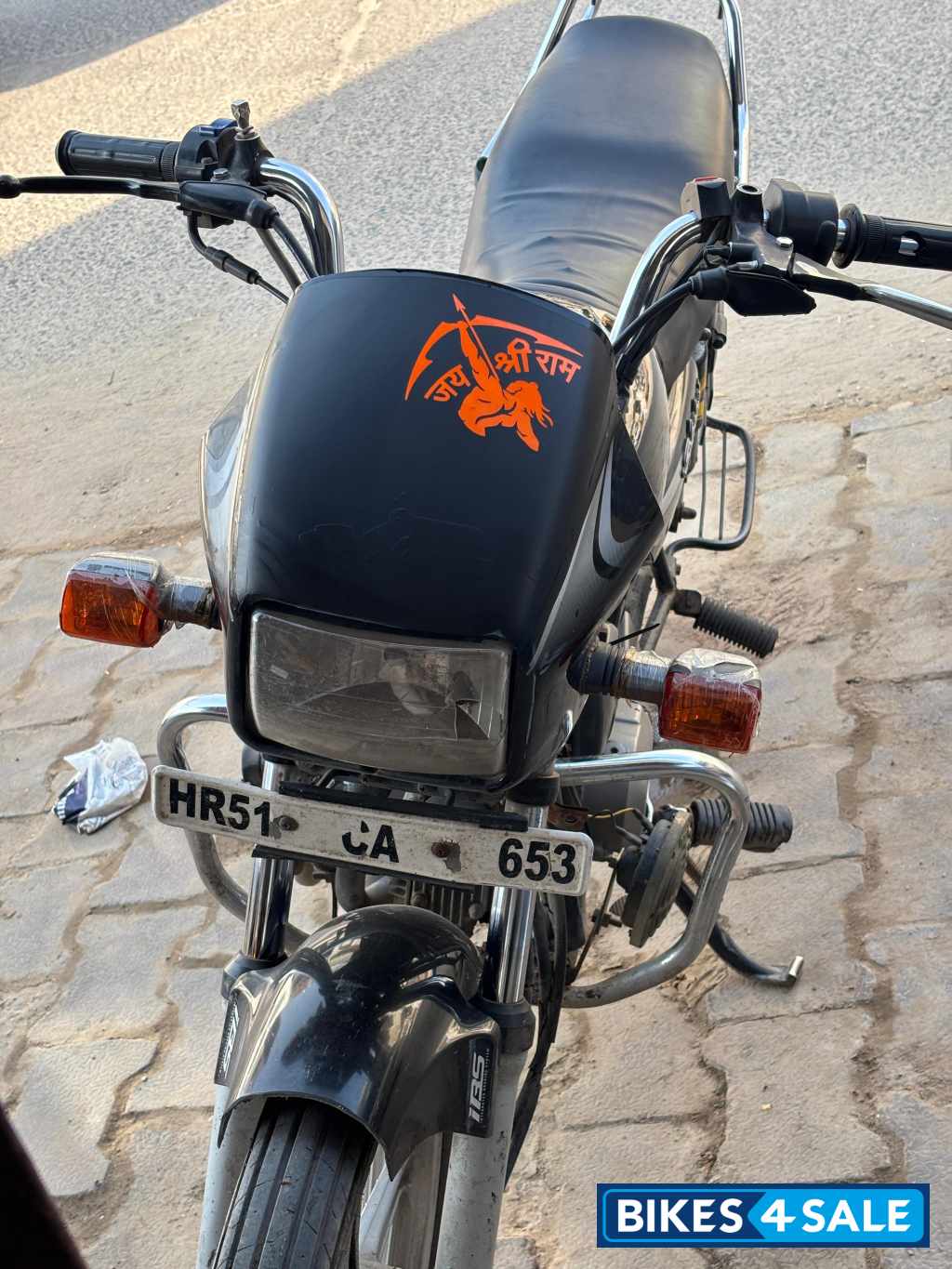 Black&silver Hero Splendor Plus BS6