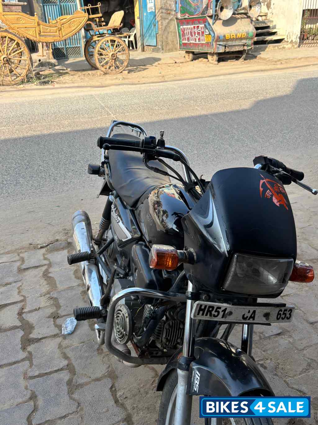 Black&silver Hero Splendor Plus BS6