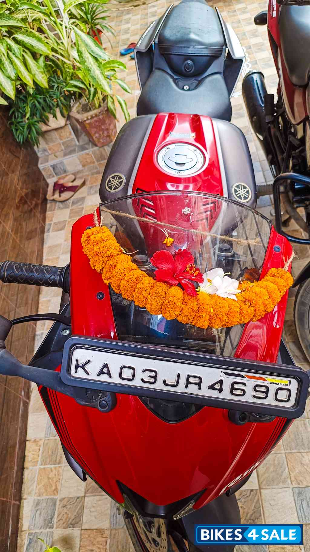 Red & Grey Yamaha YZF R15 V3