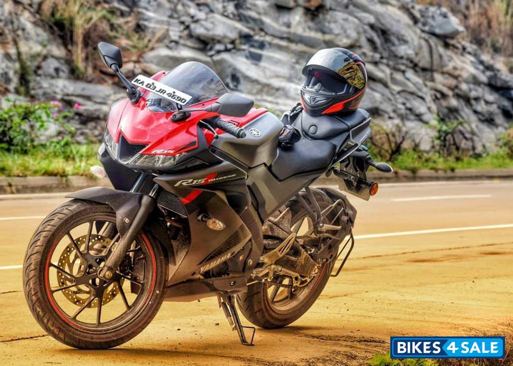 Red & Grey Yamaha YZF R15 V3