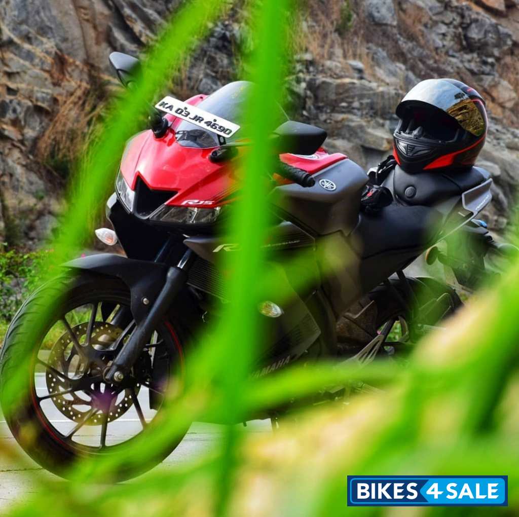 Red & Grey Yamaha YZF R15 V3