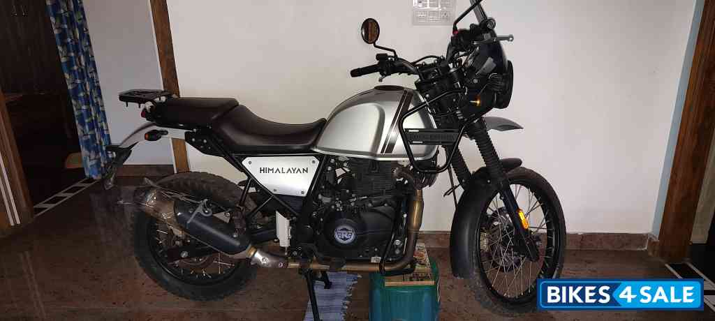 Silver Royal Enfield Himalayan BS VI