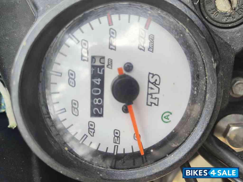 Black Blue TVS Sport BS6