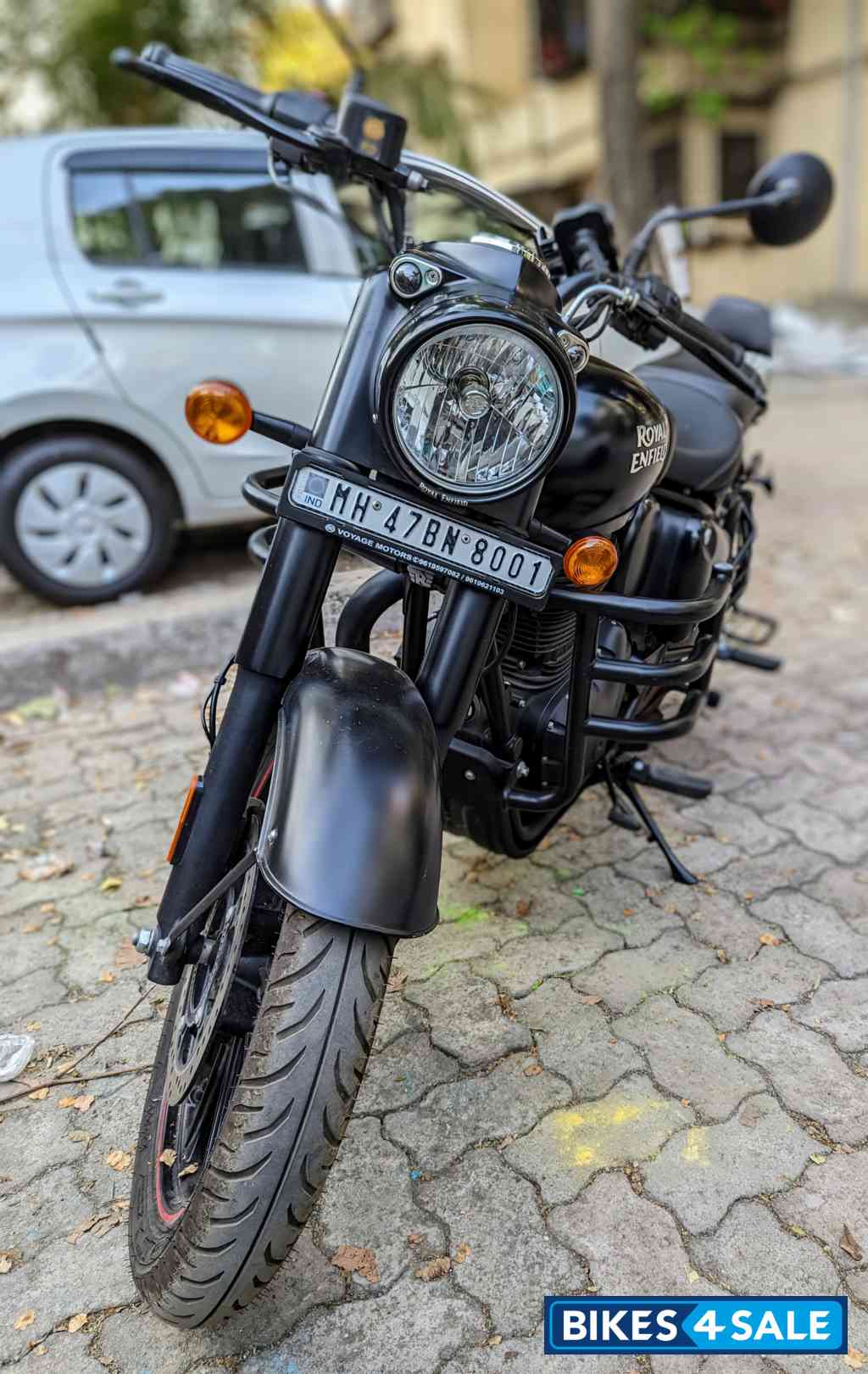 Stealth Black Royal Enfield Classic 350