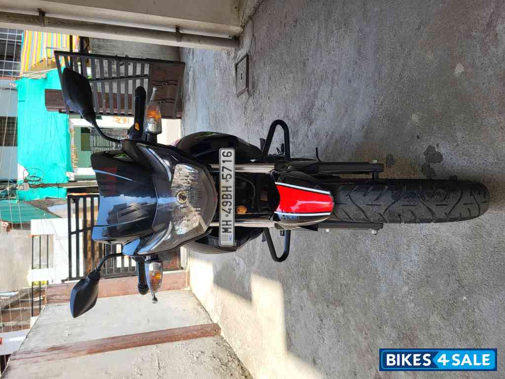 Black And Red TVS Apache RTR 160