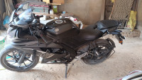 Black Yamaha YZF R15 V3 BS6