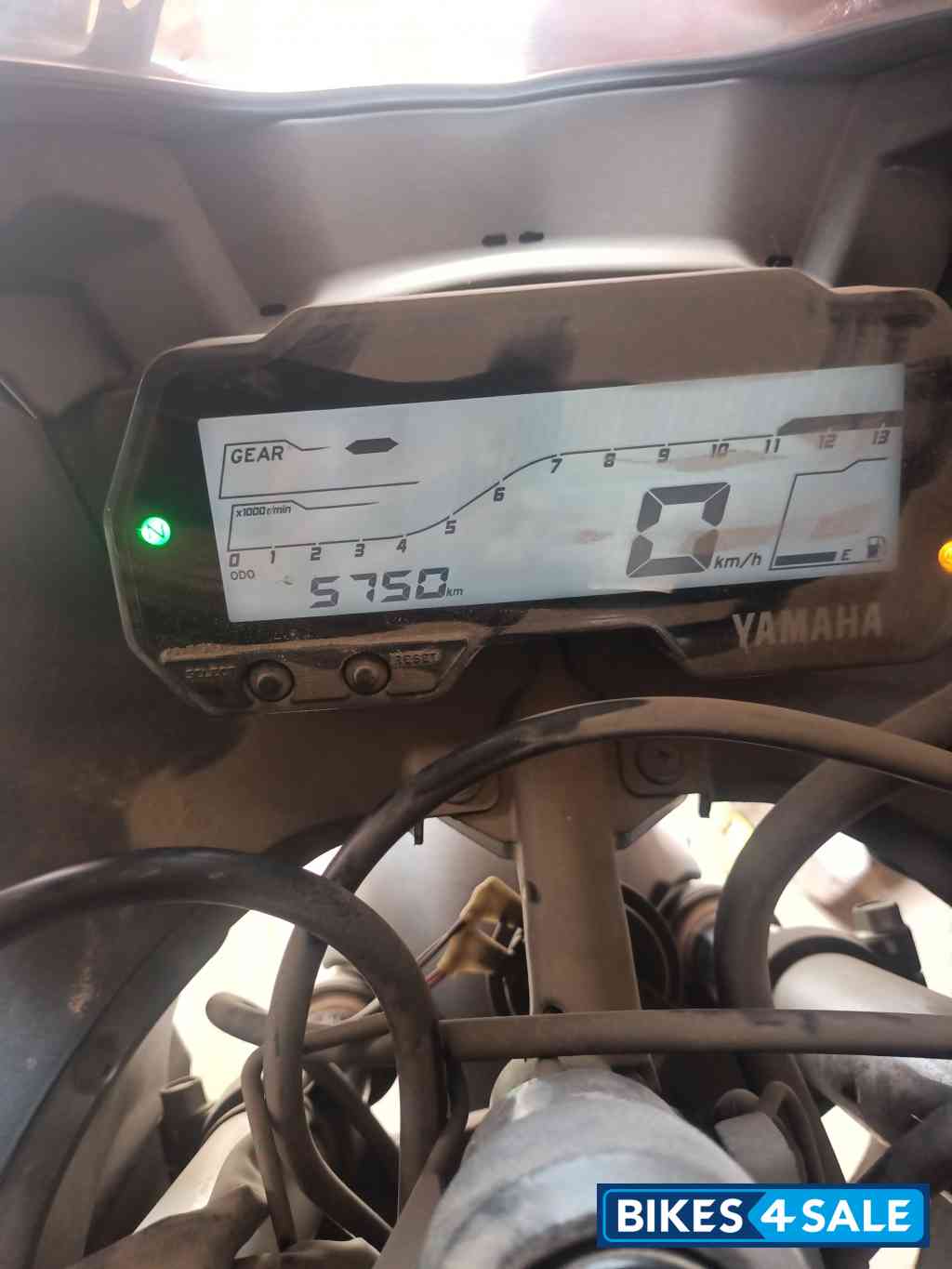 Black Yamaha YZF R15 V3 BS6