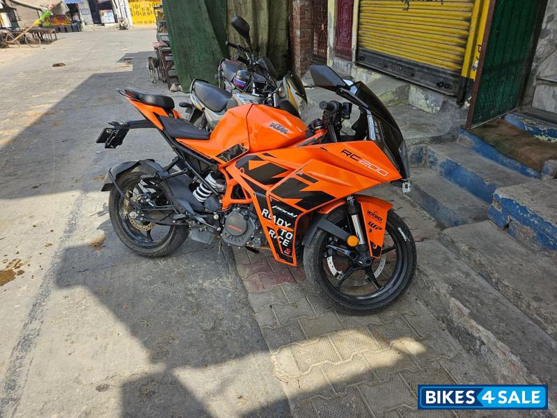 Orange Black Combination KTM RC 200 GP Orange Black Combination KTM RC 200 GP