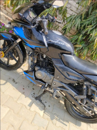 Blue & Black Bajaj Pulsar 220F