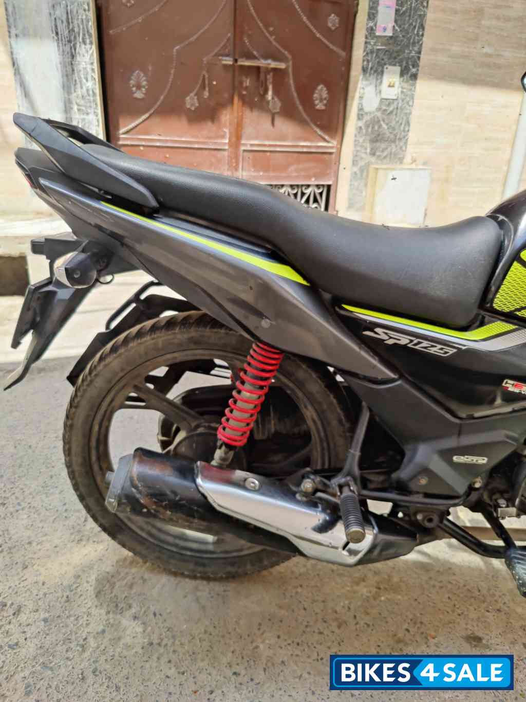 Black Honda SP 125 BSVI