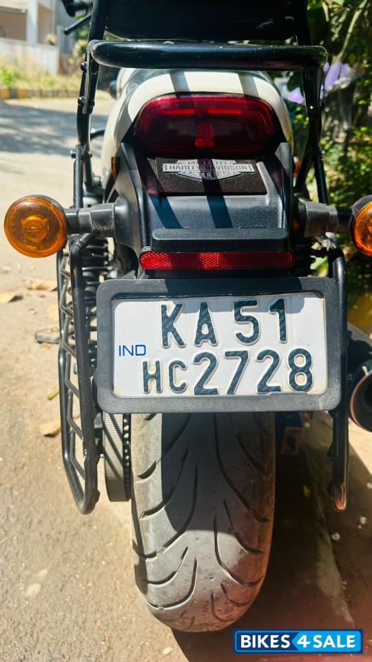 Denim White Harley Davidson Street Rod