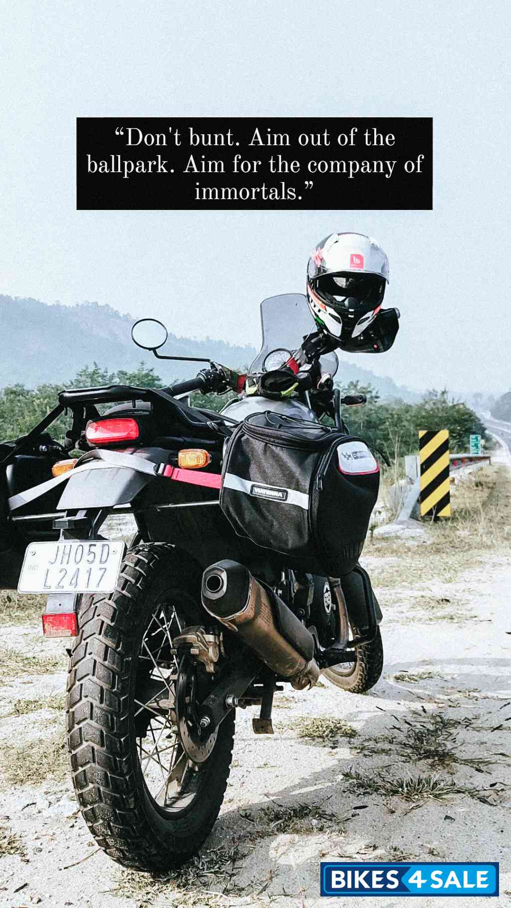 Grey Royal Enfield Himalayan BS VI