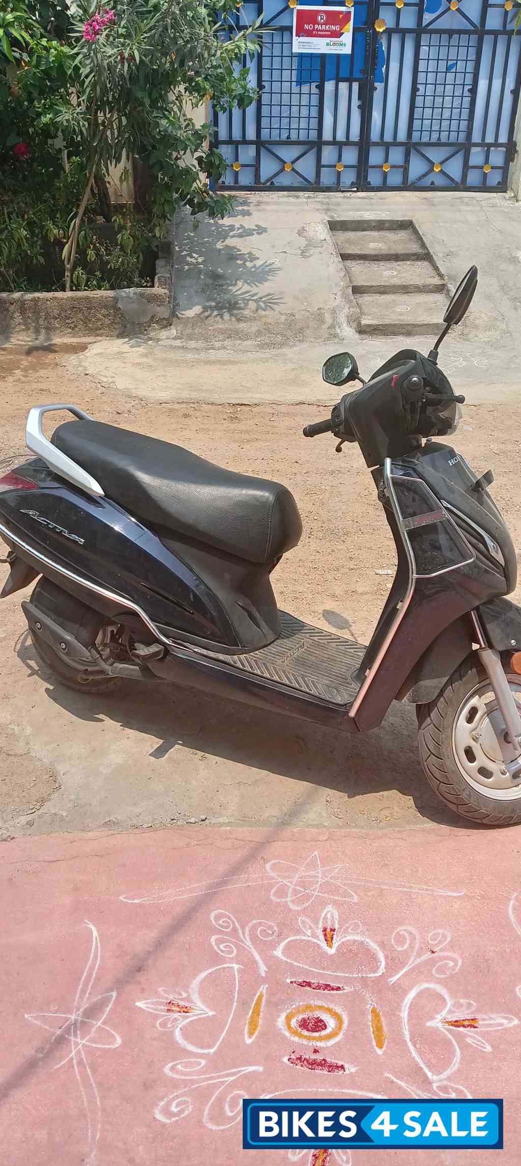 Navy Blue Honda Activa DLX Limited Edition