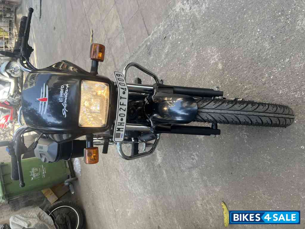 Black And Accent Hero Splendor Plus Black and Accent