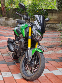 Green Bajaj Dominar 400 ABS BS6